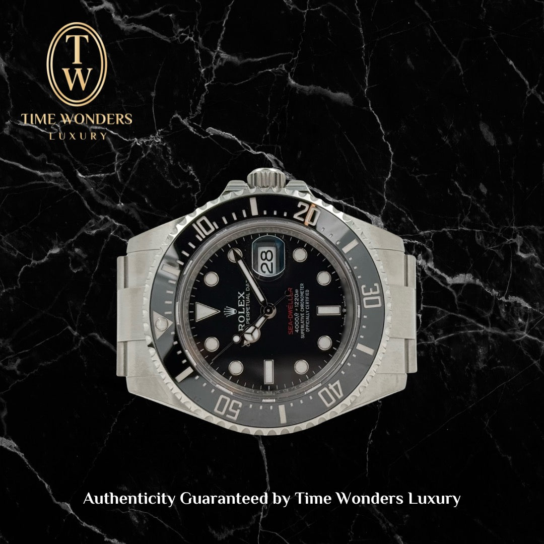 Lightly Used June 2024 Rolex Sea Dweller Black Dial 126600