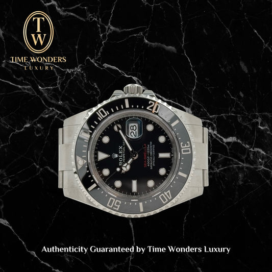 Lightly Used June 2024 Rolex Sea Dweller Black Dial 126600