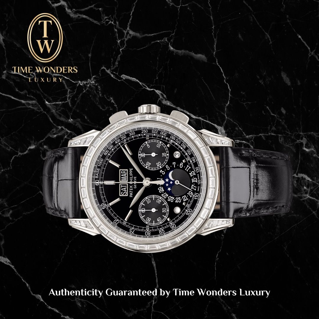 Like New 2017 Patek Philippe Grand Complication Perpetual Calendar Chronograph 5271P 5271 Platinum