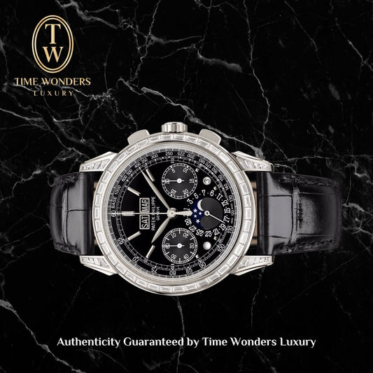 Like New 2017 Patek Philippe Grand Complication Perpetual Calendar Chronograph 5271P 5271 Platinum