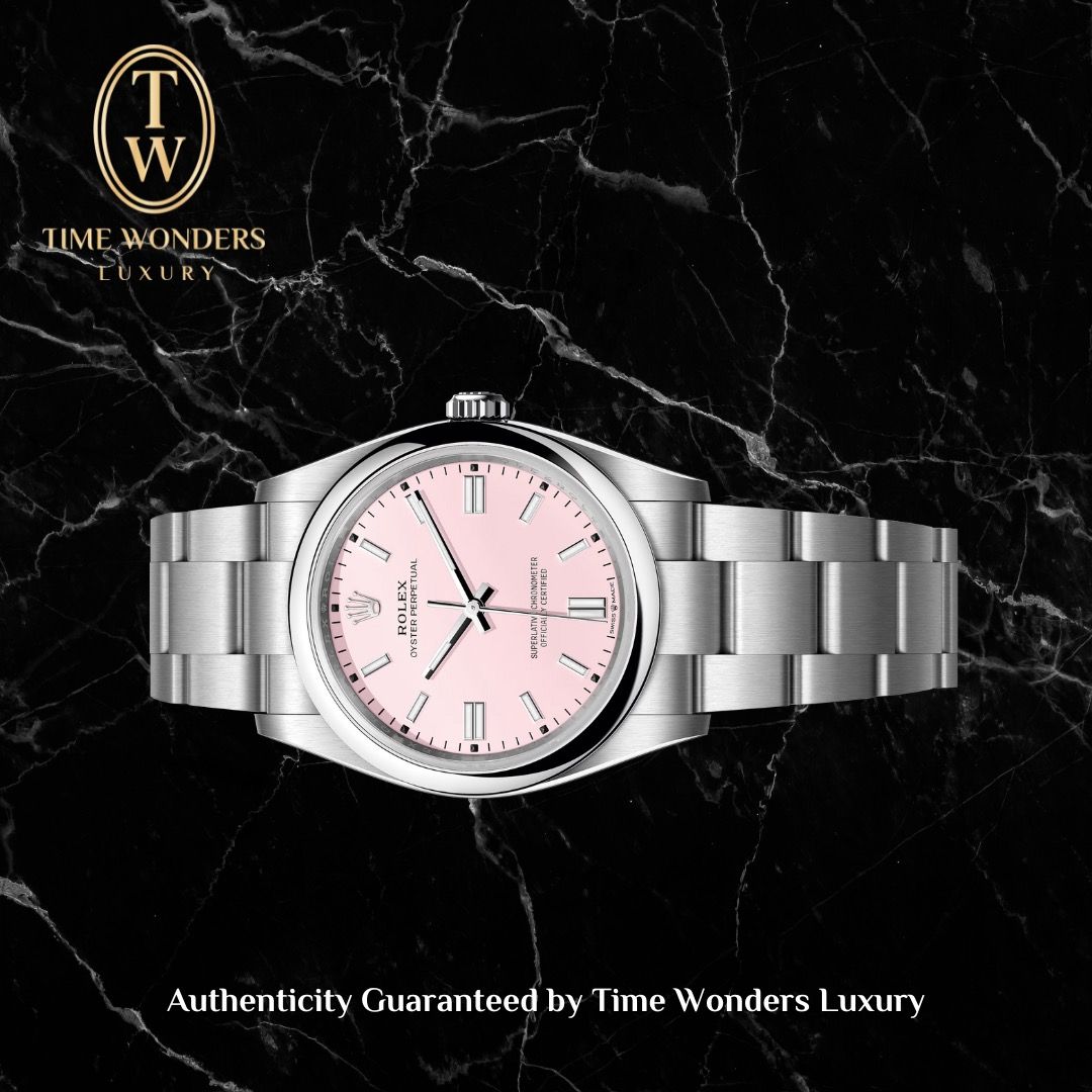 Like New August 2021 Rolex Oyster Perpetual 36mm Pink 126000