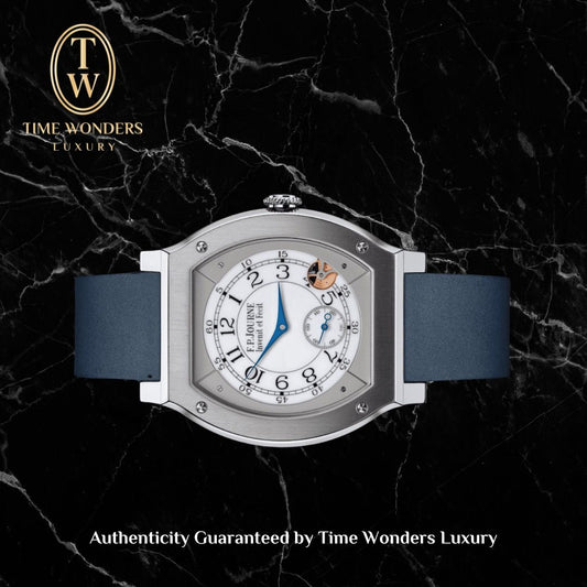 Like New December 2021 f.p.journe Elegante 48mm Titanium Luminescent Dial ELEGANTE 48-ELHT-TIT FP Journée
