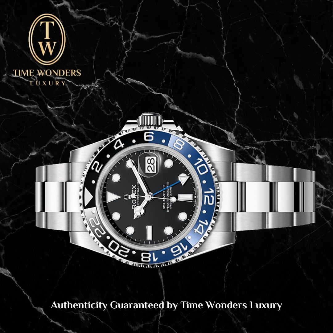 Like New December 2021 Rolex GMT-Master II Batman 126710BLNR 126710