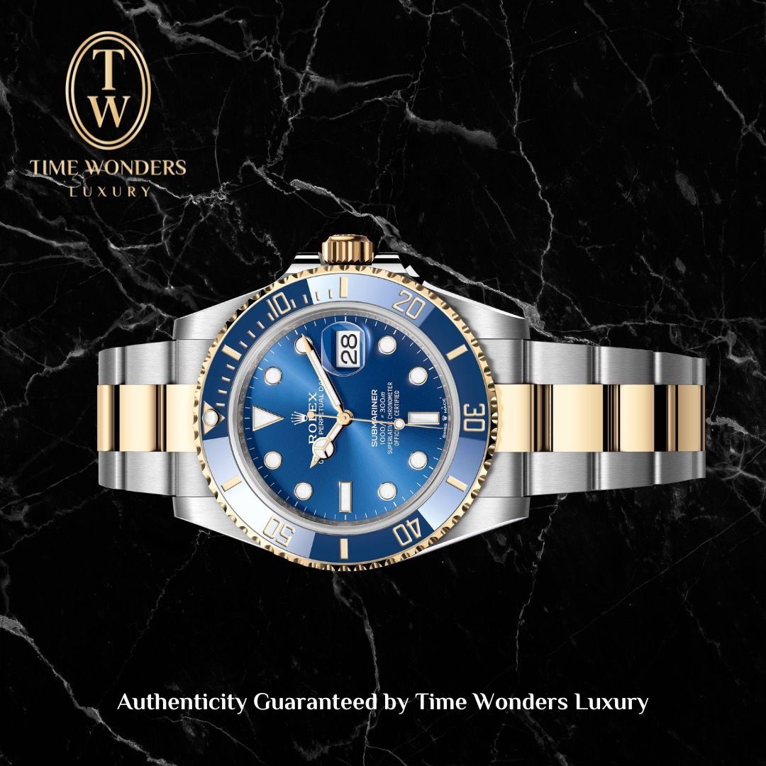 New August 2026 Rolex Submariner Two-tone Yellow Gold 126613LB Blue Dial 126613 Bluesy
