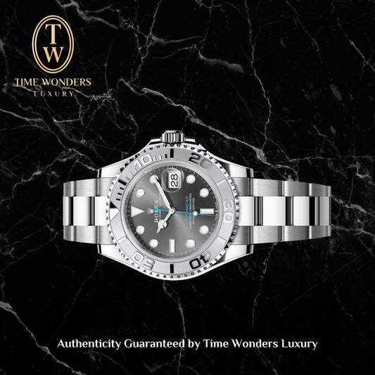 Mint February 2024 Rolex Yacht Master 40mm 126622 Slate Grey Dial