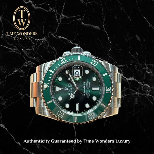 Like New July 2019 Rolex Submariner Date Hulk 116610LV 116610