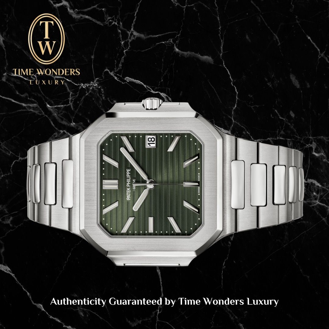 Like New May 2025 Patek Philippe Cubitus Green 5821/1A 5821