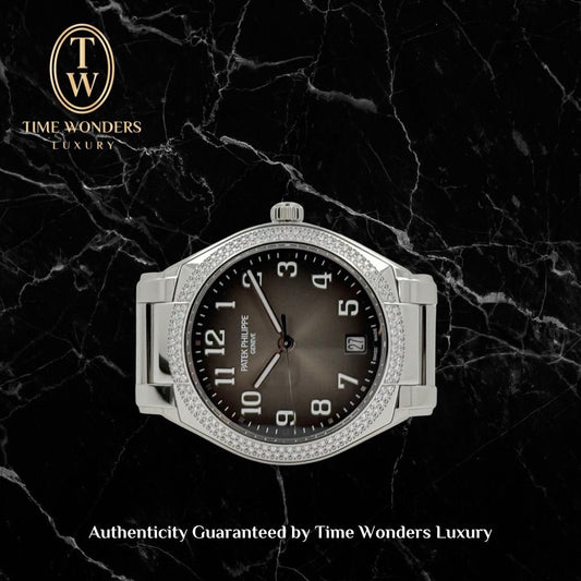 Like New Oct 2023 Patek 7300/1200A Tweny~4 Grey Gray 7300