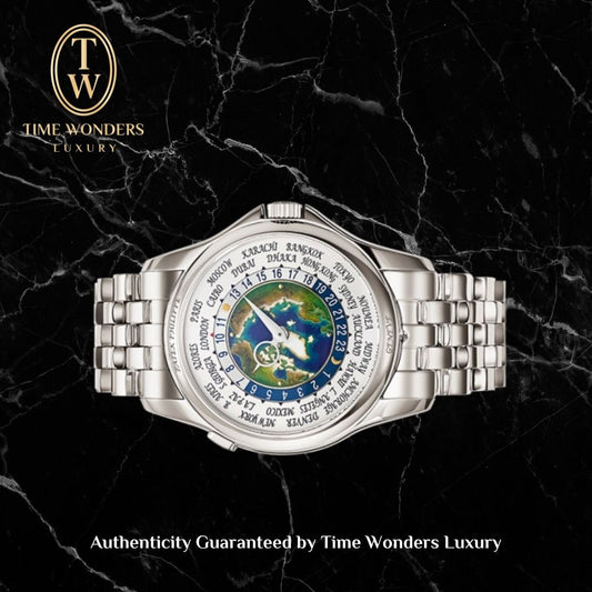 Like New October 2019 Patek Philippe World 5131/1P Platinum 39.5mm 5131 Worldtime Worldtimer