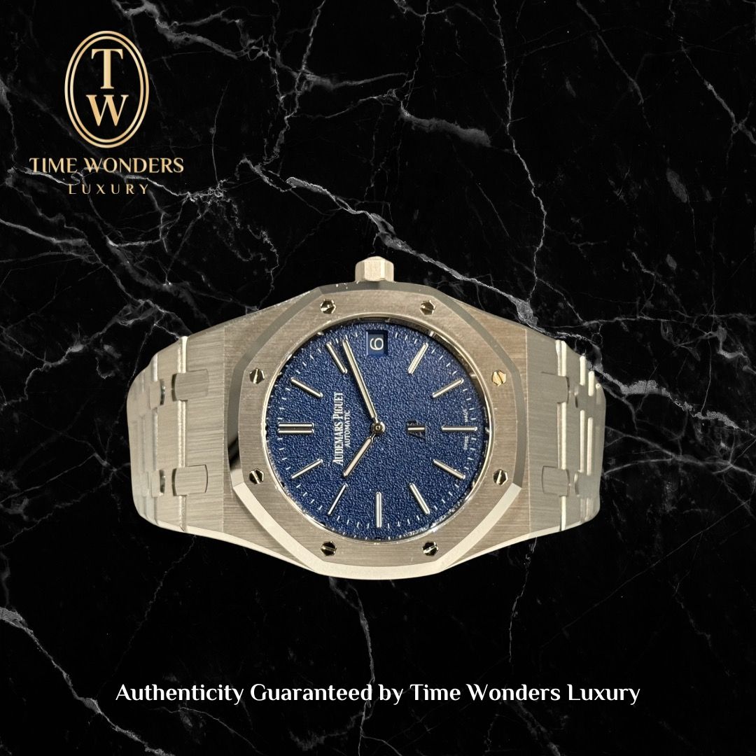 Like New Q1 2024 Audemars Piguet Royal Oak Jumbo White Gold 16202BC 39mm 16202
