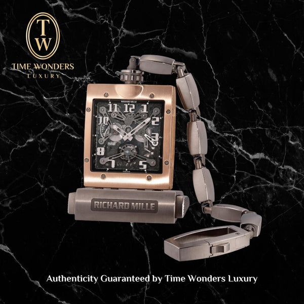 Like New Richard Millie Manual Winding Tourbillon Pocket Watch RM020 020