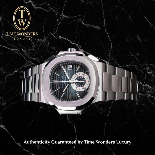 Like New September 2008 Patek Philippe Nautilus Flyback Chronograph 5980/1A 5980