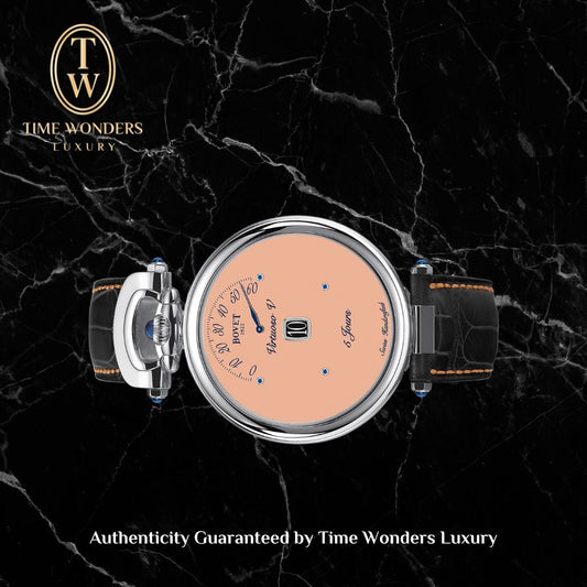 *Limited 30pcs Worldwide* New July 2025 Bovet Amadeo Fleurier Virtuoso V Salmon 43.5mm Titanium ACHS041