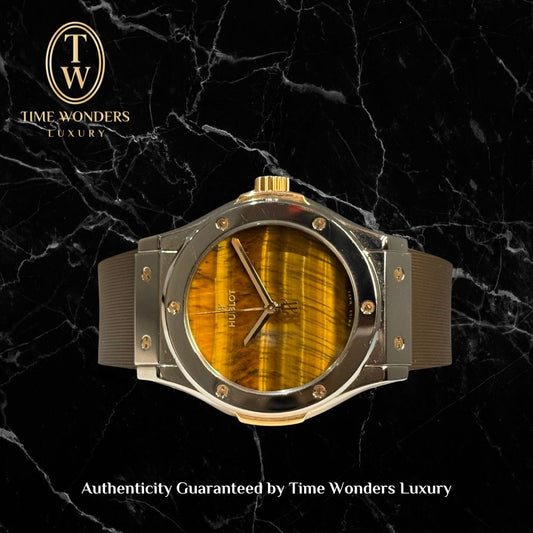*Limited Edition 10pcs* Like New Hublot Classic Fusion Elements Eye Of Tiger 542.NX.849E.LR.THG21 Titanium