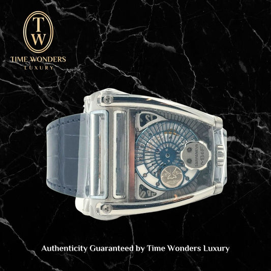 LNIB 2022 MB&F Horological Machine N°8 HM8 Moonmachine 2 Titanium 81.TL.B