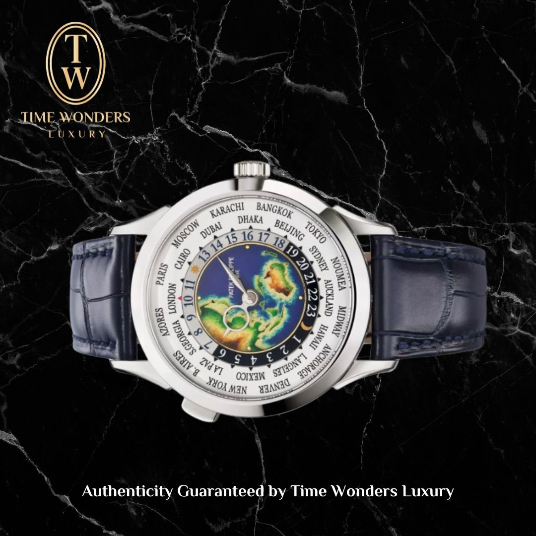 Like New April 2025 Patek Philippe Complications World Time 38.5mm 5231G 5231 White Gold