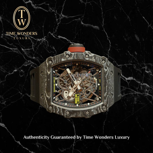 Mint 2018 Richard Mille RM35-02 Black TPT RM3502 3502