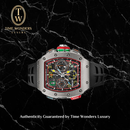 Mint 2021 Richard Mille 65-01 Titanium RM65-01 6501 RM6501 Split Second Chronograph