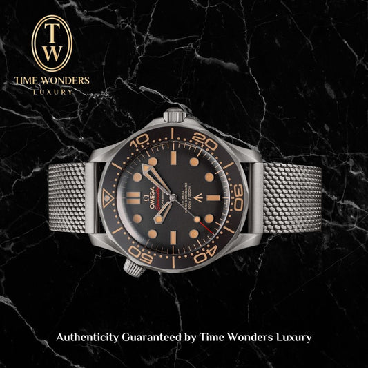 Mint February 2026 Omega Seamaster 300m Titanium James Bond 007 Edition 210.92.42.20.01.001 Diver