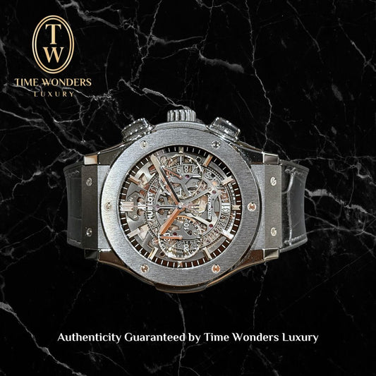 Mint Hublot Classic Fusion Aerofusion Black Magic 525.CM.0170.RX 45mm Black Ceramic
