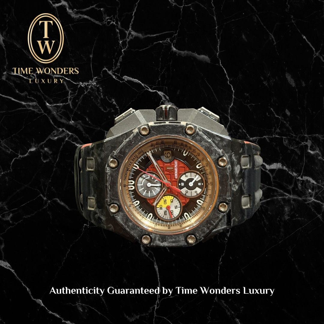 Mint July 2010 Audemars Piguet Royal Oak Offshore 26290IO Grand Prix 44mm Forged Carbon