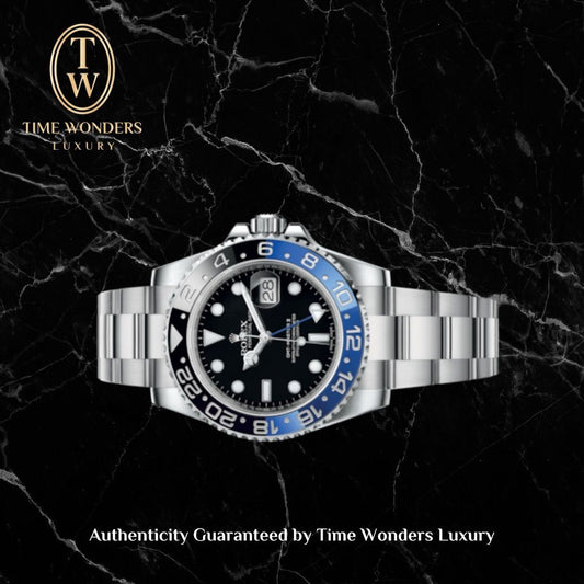 Mint July 2017 Rolex GMT-Master II Batman 116710BLNR 116710 40mm