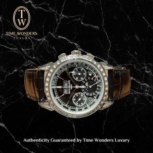 Mint Q2 2022 Patek Philippe Grand Complication Perpetual Calendar Chronograph 5271P 5271 Platinum