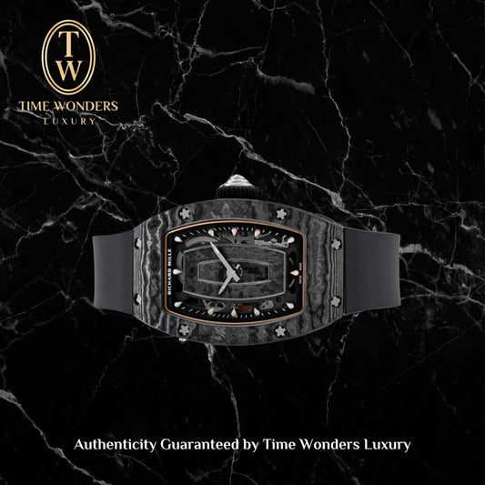 New 2025 Richard Mille 07-01 Black Carbon TPT RM07-01 RM0701 0701