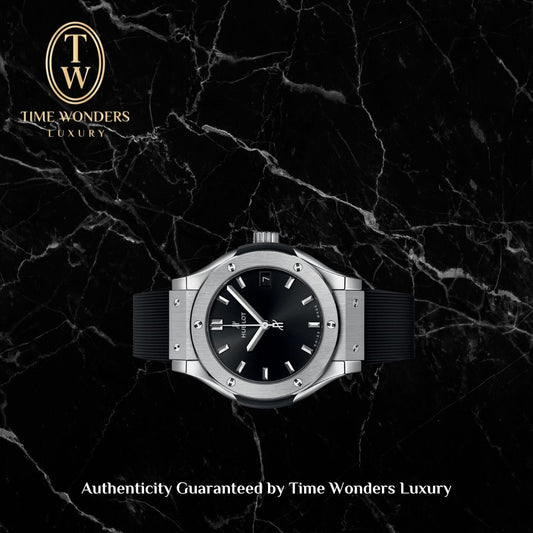 New April 2026 Hublot Classic Fusion 33mm 581.NX.1470.RX Titanium Quartz