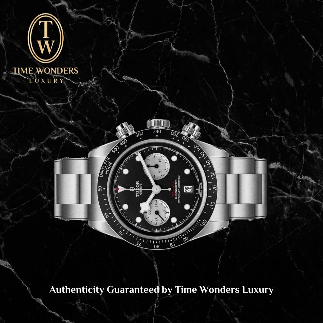 New April 2026 Tudor Black Bay Chronograph Black Oyster Bracelet 79360N-0011 79360N 79360
