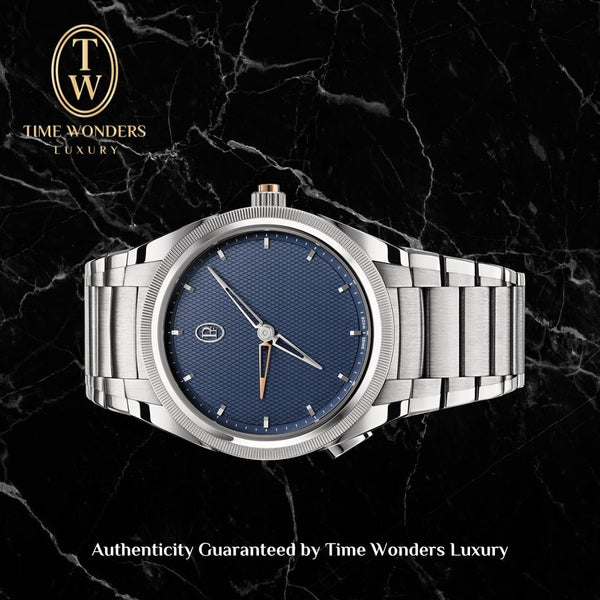 New January 2025 Parmigiani Honda PF GMT Rattrapante 40mm Blue PFC905-1020001-100182-EN