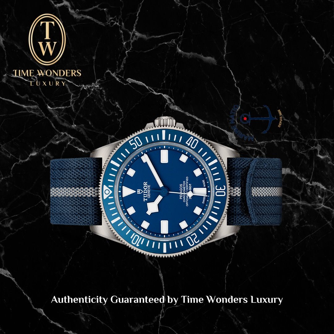 New January 2026 Tudor Pelagos FXD Blue 42mm 25707B Titanium 25707