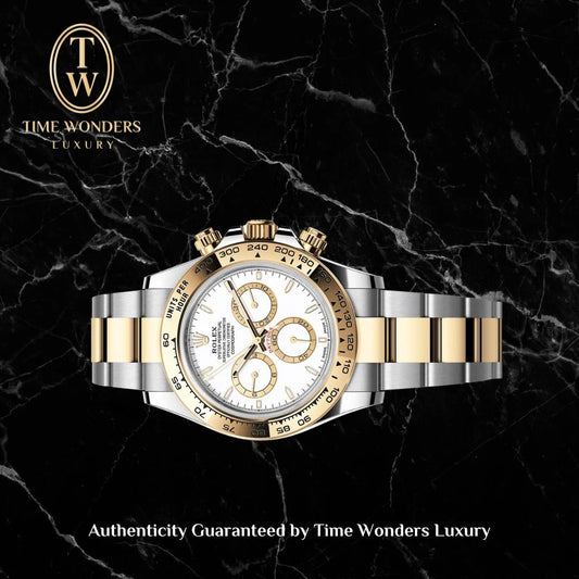 New March 2026 Rolex Daytona Two-tone 126503 Yellow Gold White Dial Twotone
