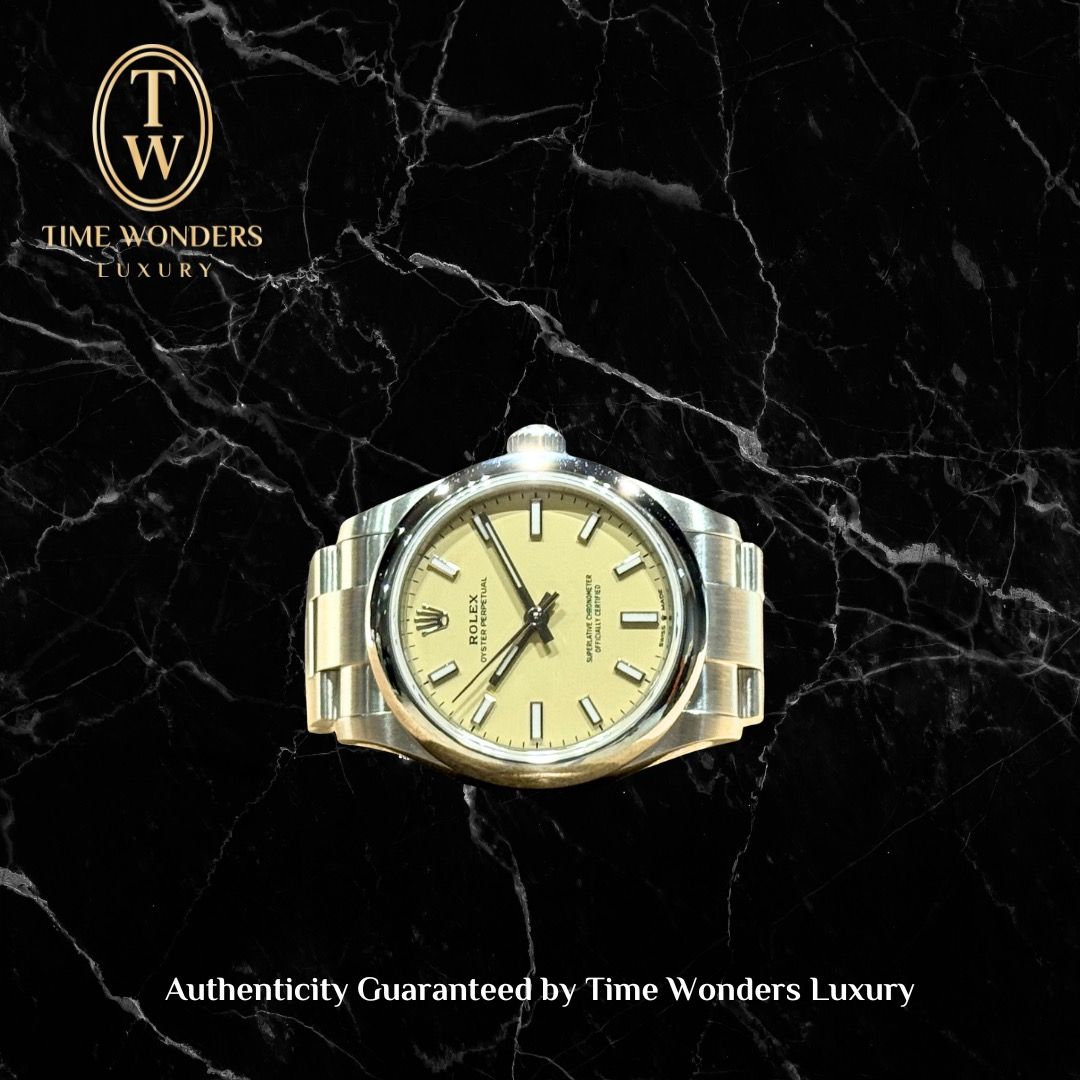 New May 2026 Rolex Oyster Perpetual 28mm 276200 Beige