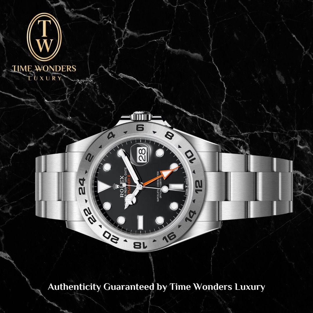 New November 2023 Rolex Explorer II Black 42mm 226570