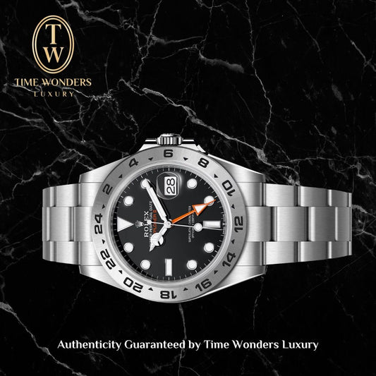 New November 2023 Rolex Explorer II Black 42mm 226570