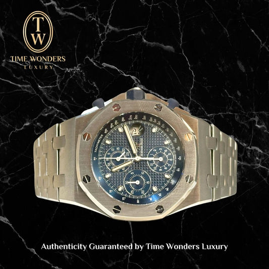 New October 2020 Audemars Piguet Royal Oak Offshore Blue 25237ST 26237