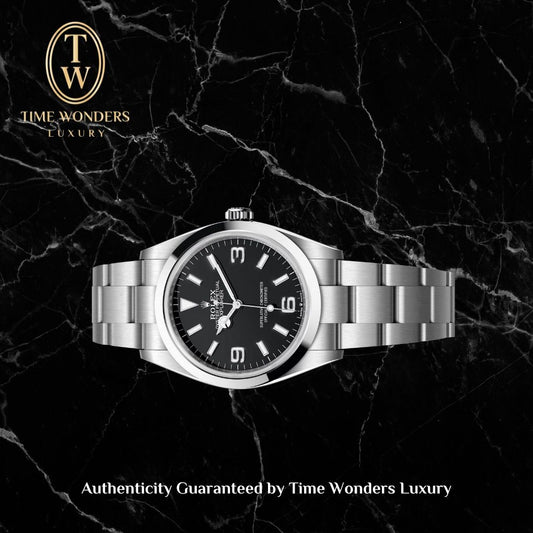 New October 2021 Rolex Explorer I 36mm Black 124270