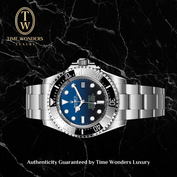New October 2022 Rolex Sea Dweller Deepsea Blue 44mm 136660 Sea-dweller