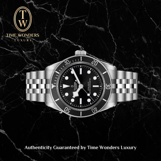 New October 2025 Tudor Black Bay Jubilee Black Bezel Black Dial 41mm 7941A1A0NU