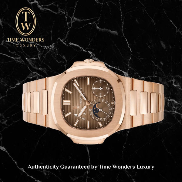 New Q2 2023 Patek Philippe Nautilus Moonphase Rose Gold 5712/1R 5712