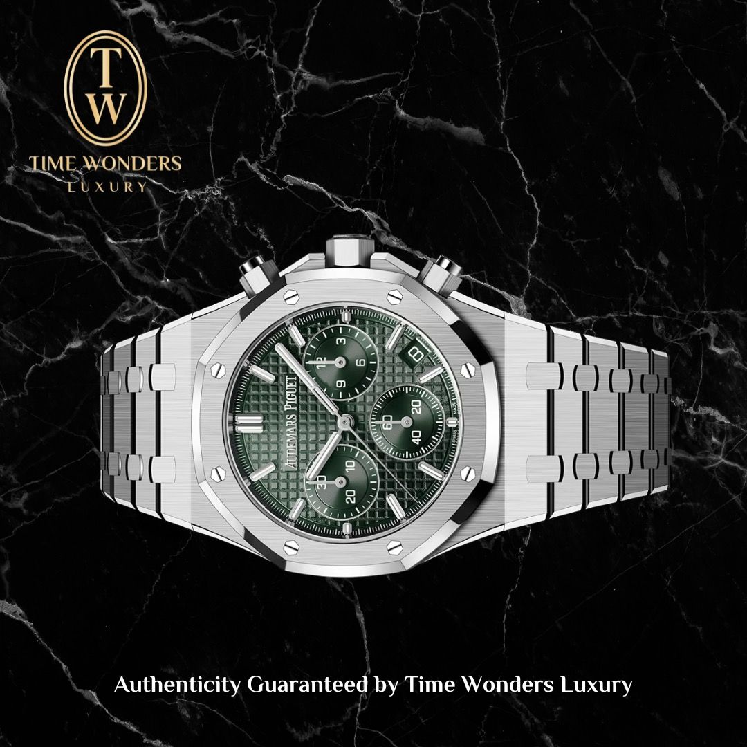 New Q3 2025 Audemars Piguet Royal Oak Chronograph 41mm 26240ST Olive Green 26240