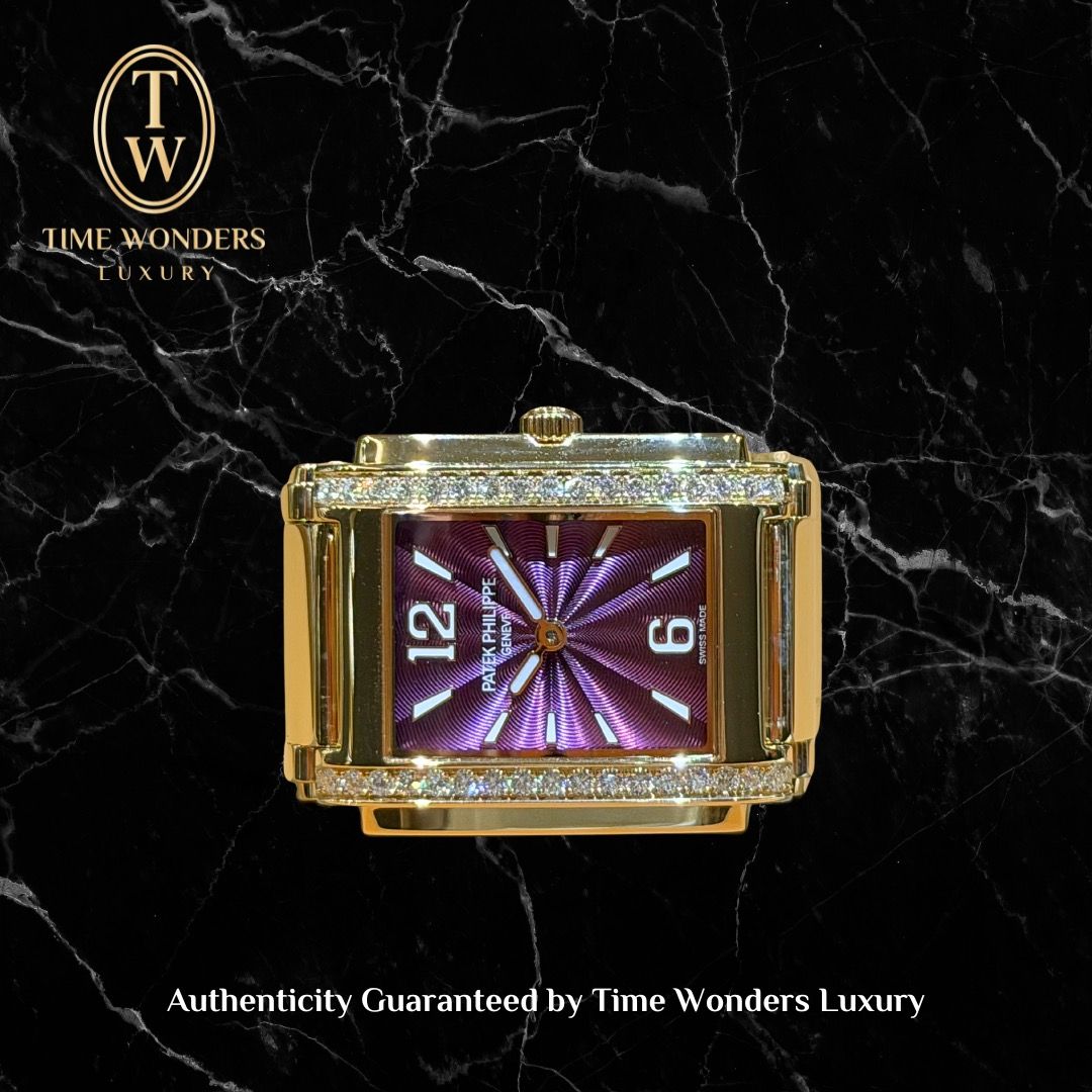 New Q3 2025 Patek Philippe Twenty-4 Rose Gold Purple Dial 4910/1201R