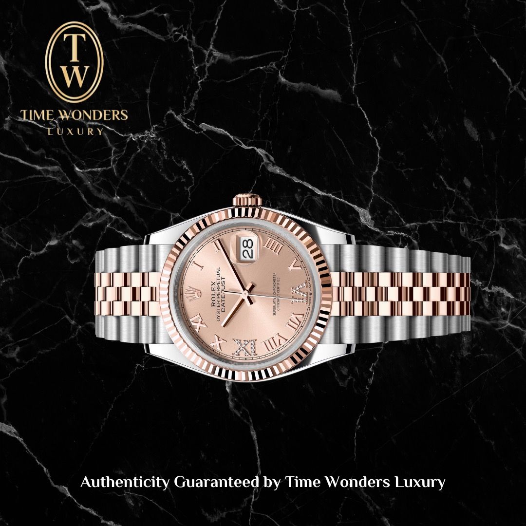 New September 2025 Rolex Datejust 36mm Rose Gold Two-tone Jubilee 126231