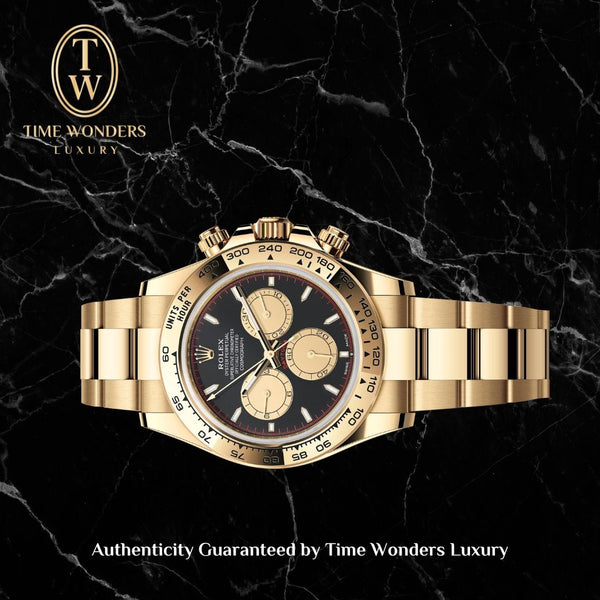 New September 2025 Rolex Daytona Yellow Gold Paul Newman 40mm 126508