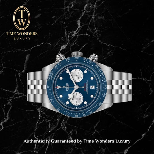 New September 2025 Tudor Black Bay Chrono 41mm Blue 79360B