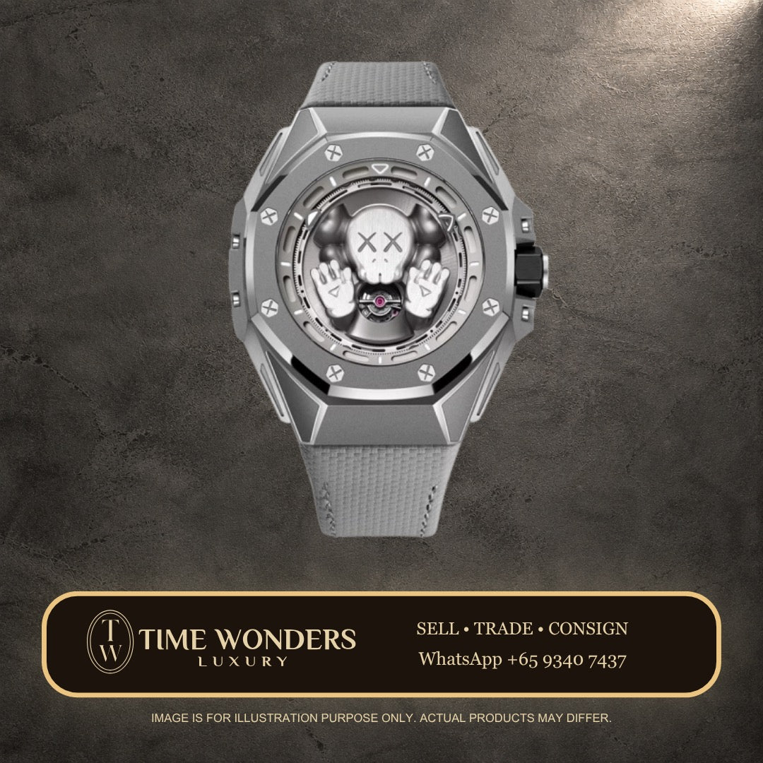 New 2024 Audemars Piguet Royal Oak Concept Tourbillon KAWS 26656TI Companion 43mm Titanium 26656