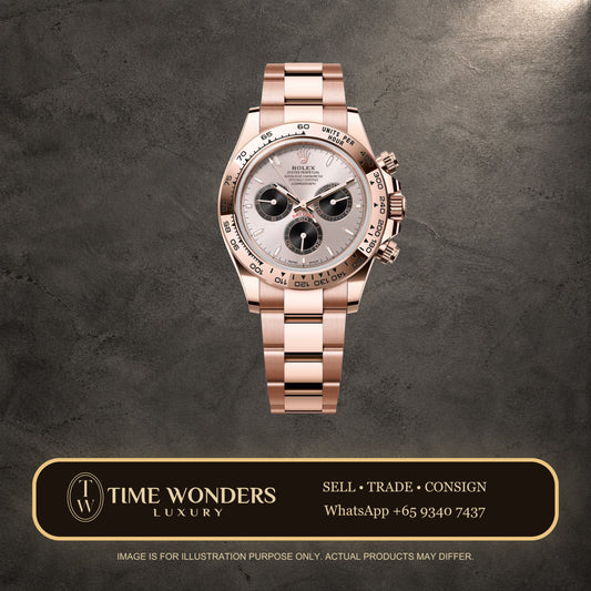 Used March 2025 Rolex Daytona Rose Gold Sundust 126505-0003 40mm