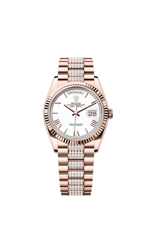 Day-Date 36 | 36mm | Everose gold | Ref. 128235