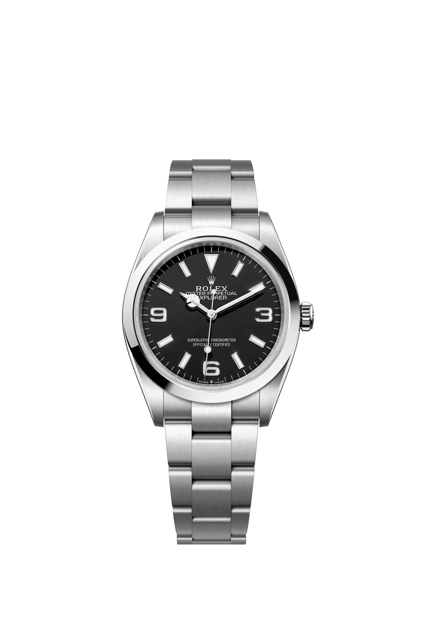 Explorer 36 | 36mm | Oystersteel | Ref. 124270